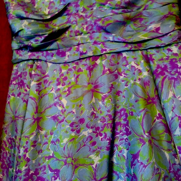 R&K Originals Blue print dress. - Picture 9 of 15